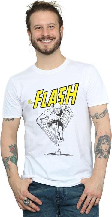 Image du produit - T-shirt THE FLASH MONO ACTION POSE - Homme (4XL)