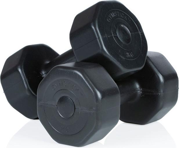 Produktbild Sko Hanteln Vinyl. GYMSTOCK 611214 2x4kg Schwarz (2 x 4 kg)