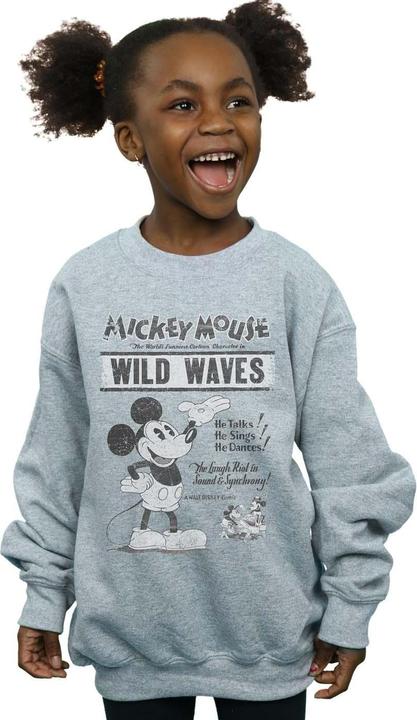 Produktbild Disney Mickey Mouse Making Waves Sweatshirt Mädchen (140, 146)