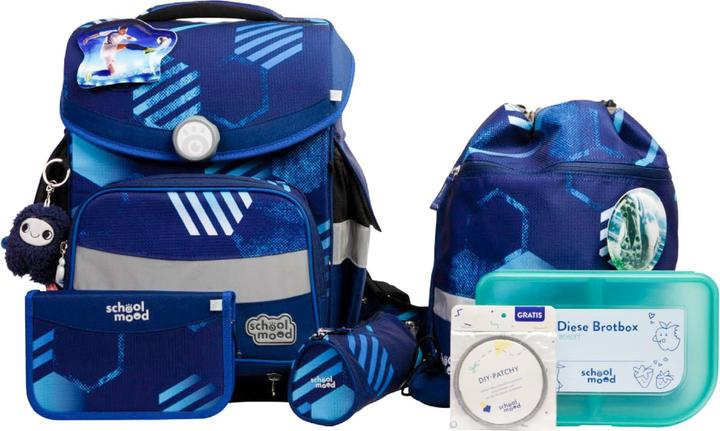 School-Mood Timeless Pro Schulranzen-Set 7-teilig (23.50 l)