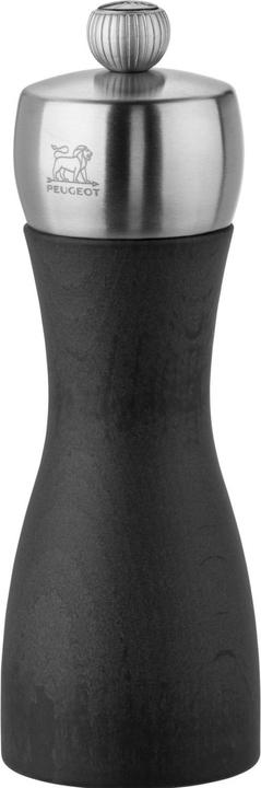 Actual product image Peugeot Fidji pepper mill 15 cm graphite made of wood and stainless steel (Pepper)