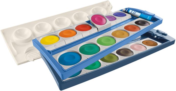 Actual product image Pelikan Colour box 24ST K24 Eco assorted (Multicoloured, 7.50 ml)