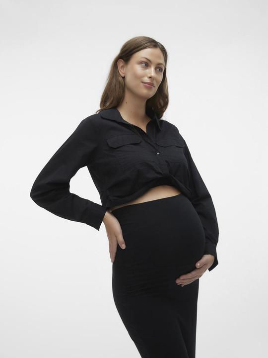 Actual product image Mamalicious MLSHERIE LS WO CROP SHIRT Blouse (XL)