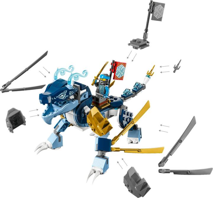 Produktbild LEGO Nyas Wasserdrache EVO (71800, LEGO Ninjago)