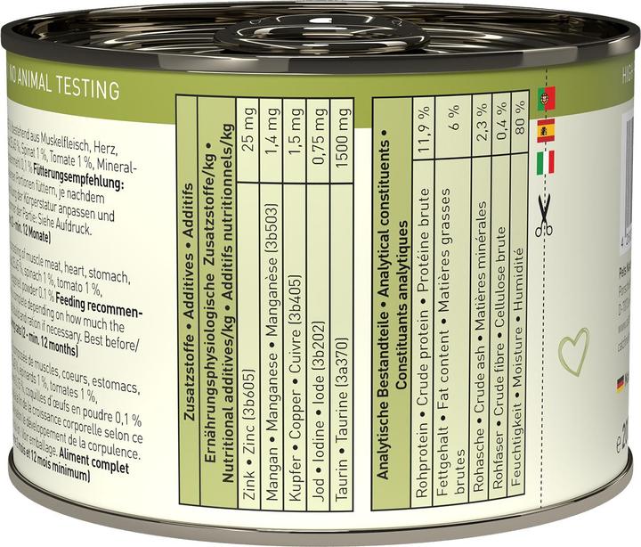 Image du produit Catz Finefood Kitten No.5 saumon & volaille (Chiot + chaton, 6 pcs, 255 g)