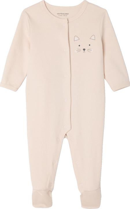 Produktbild Vertbaudet Bio-Kollektion: Baby Strampler mit Katze