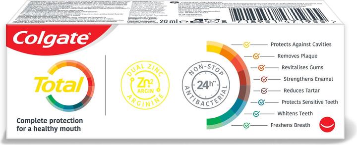 Produktbild Colgate Total Original, Reisegrösse (20 ml)