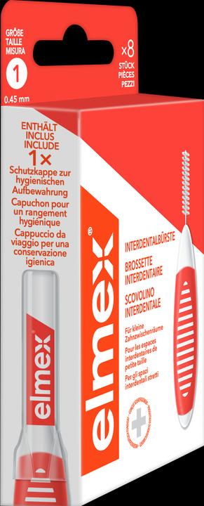 Immagine prodotto Elmex Spazzole interdentali 0.45mm Arancione (8 pz) (8 x, 0.45 mm)