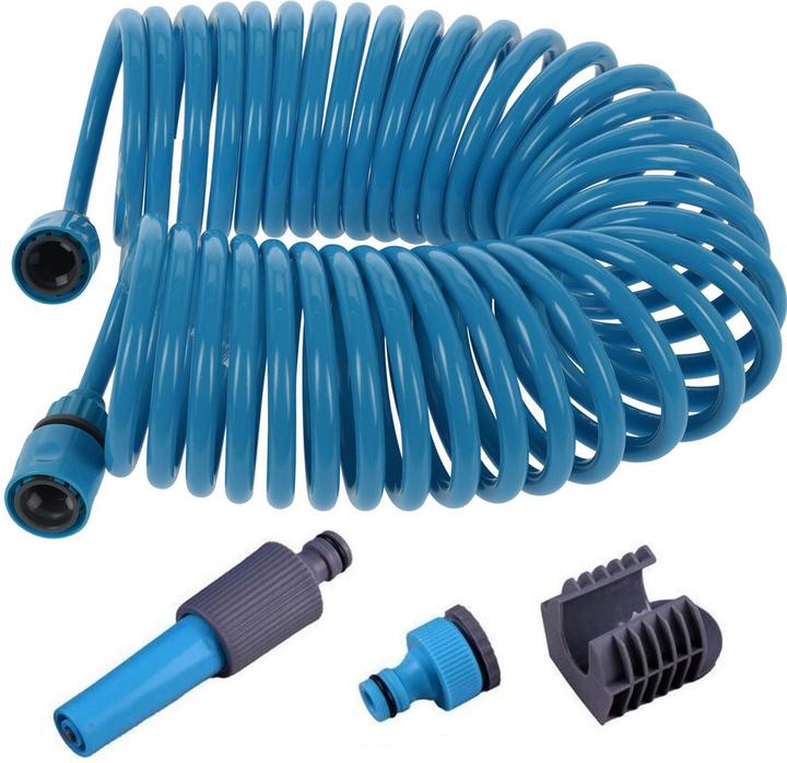 Produktbild ProGarden Gartenschlauch, blau, mit Sprühaufsatz (10 m)