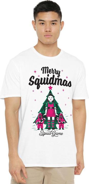 Image du produit Squid Game - T-shirt MERRY SQUIDMAS - Homme (XXL)