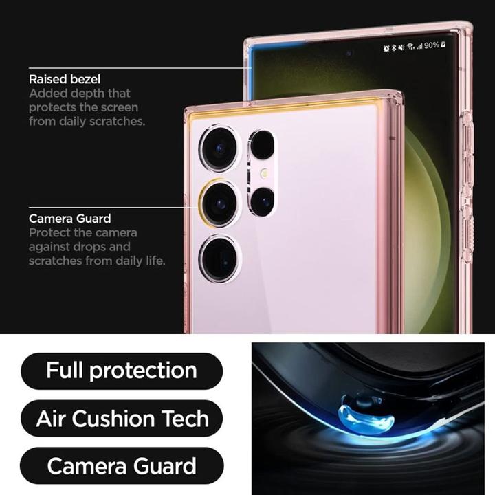Actual product image Spigen Ultra Hybrid (Samsung Galaxy S23 Ultra)