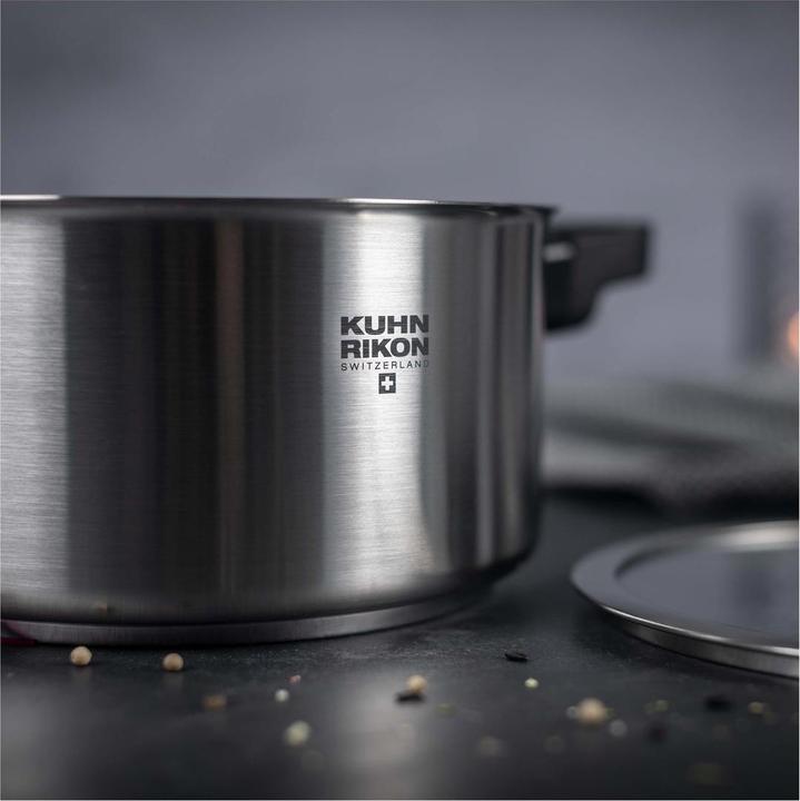 Image du produit Kuhn Rikon Locarno faitout 4.0 L · Ø 22 cm (22 cm, Casserole, Acier inoxydable)