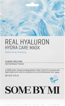 Image du produit Some By Mi Clinical Solution Hyaluron Hydra Care Mask - Masque en feuille hydratant et apaisant, 20g