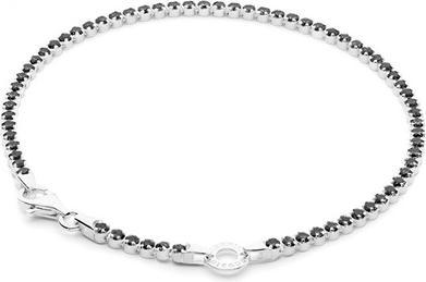 Rosato Stylish silver bracelet with pendant ring Storie RZB042 - Length: 17 cm (17 cm)
