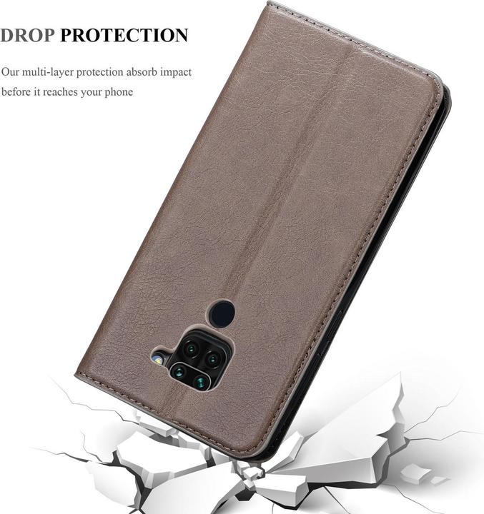 Actual product image Cadorabo Book Invisible Magnet Cover (Xiaomi Redmi Note 9)