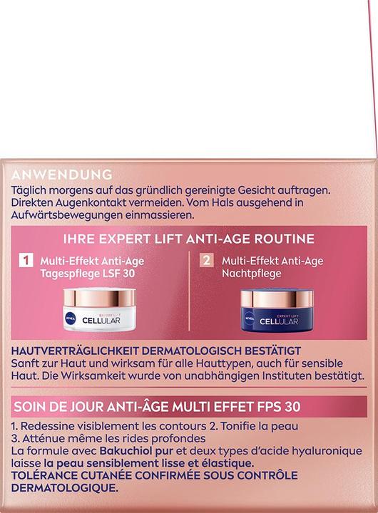 Produktbild NIVEA Cellular Expert Lift Tagespflege (50 ml, Tagescreme, SPF 30)