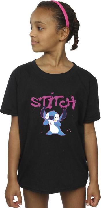 Image du produit Disney - T-shirt LILO AND STITCH GRAFFITI - Fille (152, 158)