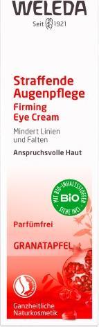 Actual product image Weleda Pomegranate Firming Eye Cream (Crème, 10 ml)