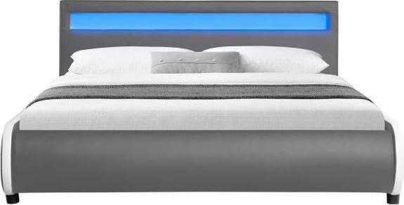 Produktbild Juskys Polsterbett Sevilla mit LED (140 x 200 cm)