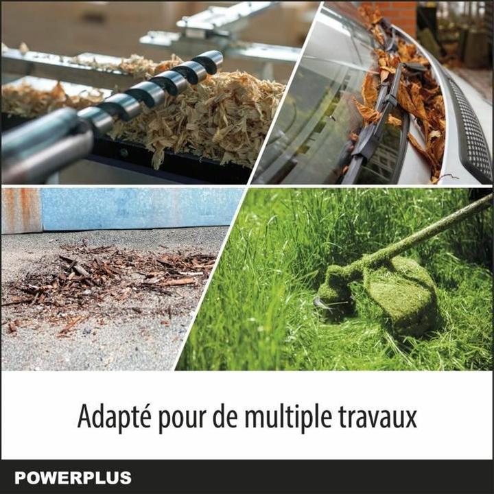 Actual product image Powerplus Dual Power Leaf Blower 20V - excl. battery and charger (Rechargeable battery operated, Leaf blower)