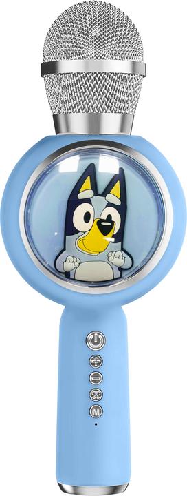 OTL Kinder LED Karaoke Mikrofon mit Micro-SD Karten Slot und lustigem Stimmenverzerrer, lange Laufze