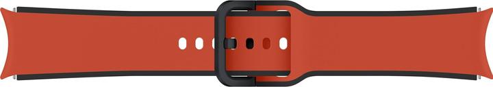 Actual product image Samsung Sports Bracelet Two-tone Sport Band Brick Red (20 mm, Fluoroelastomer, Galaxy Watch 4, Galaxy Watch 4 Classic, Galaxy Watch 5 Pro)