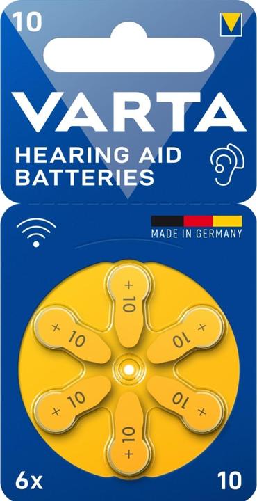 Produktbild Varta Hörgerätebatterien Typ 675 1.45V (6-Pack) (6 Stk., 675, 640 mAh)