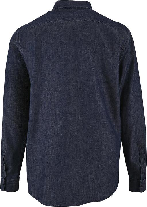Actual product image Sols Barry long sleeve denim shirt (L)