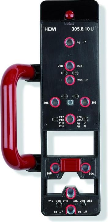Actual product image Hewi Drilling jig