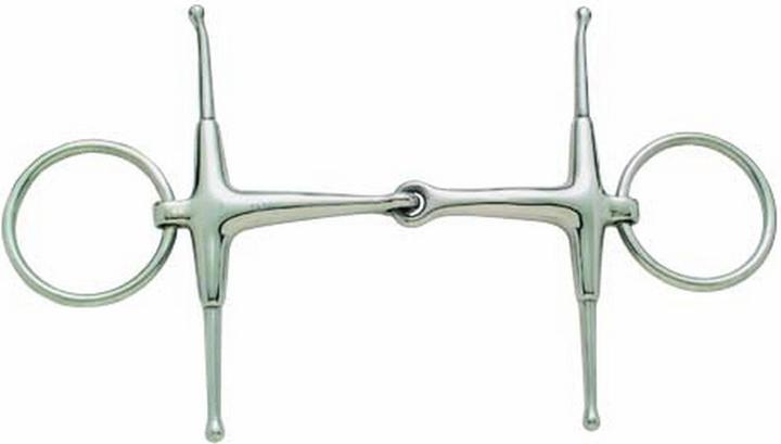 Image du produit Korsteel Mors de filet à simple brisure en acier inoxydable