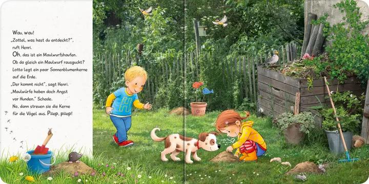 Immagine prodotto Ravensburger Lotta entdeckt die Welt: Im Garten (Tedesco, Sandra Grimm, Damigella d'latte Katja, 2021)