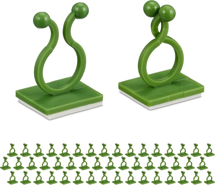 Produktbild Relaxdays 240x Pflanzenclips (2.20 cm, 1.80 cm)