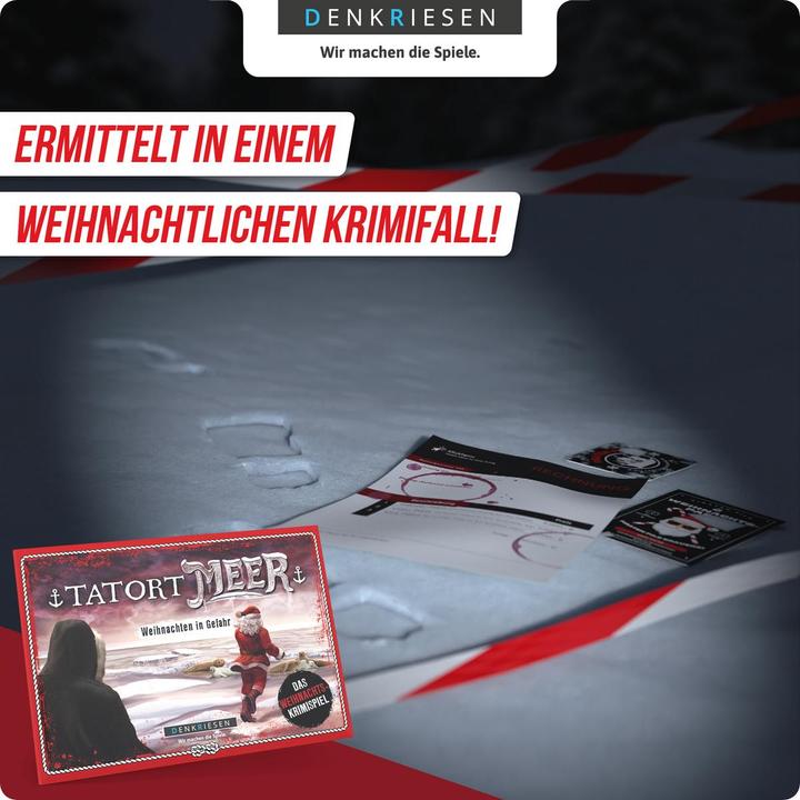 Produktbild Denkriesen Tatort Meer: Weihnachten in Gefahr – 'Das Weihnachts-Krimispiel' (Deutsch)