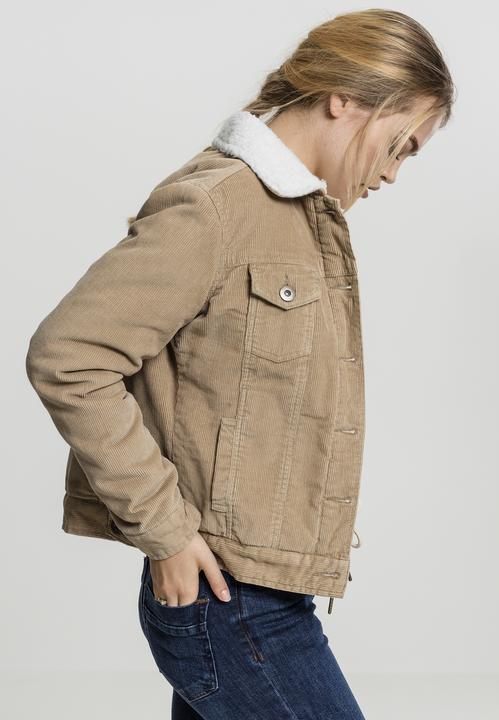 Produktbild Urban Classics Ladies Sherpa Corduroy Jacket (L)