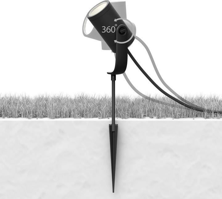 Image du produit Philips Hue Lily Basic Set (DE Connecteur) (640 lm, IP65)