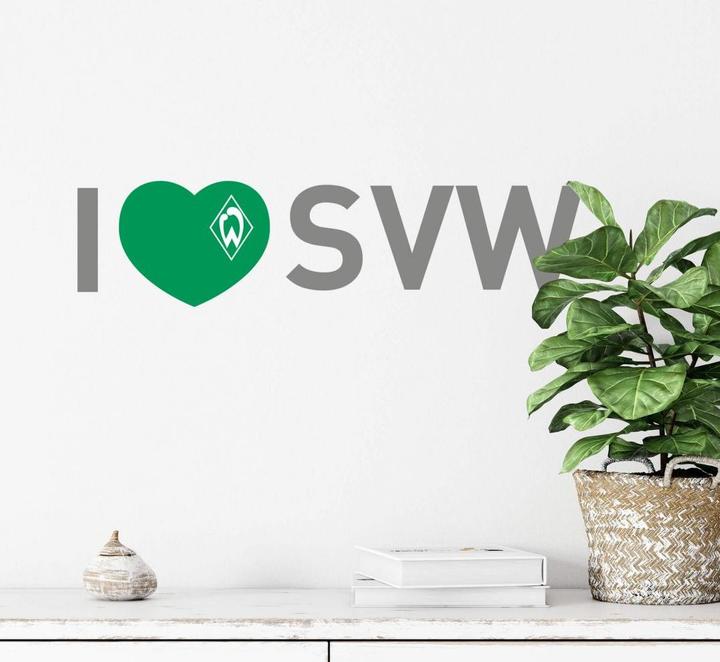Actual product image SV Werder Bremen Werder Bremen I Love SVW (80 x 20 cm)