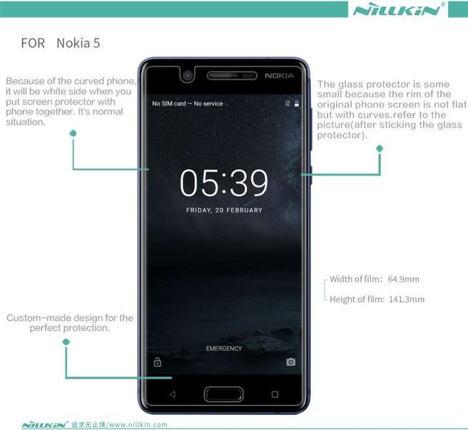 Image du produit Nillkin Série Matte (1 pièce(s), Nokia 5)