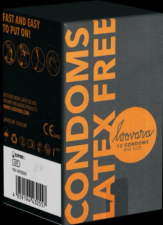 Productafbeelding Loovara Latexvrije grote maat (12 Pcs.)
