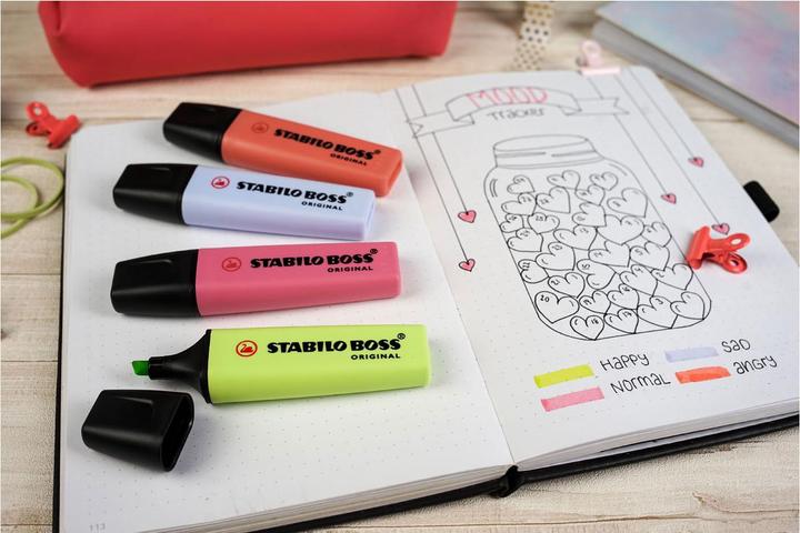 Image du produit STABILO Surligneur BOSS ORIGINAL Pastel (Assortiment, 5 mm, 8 x)