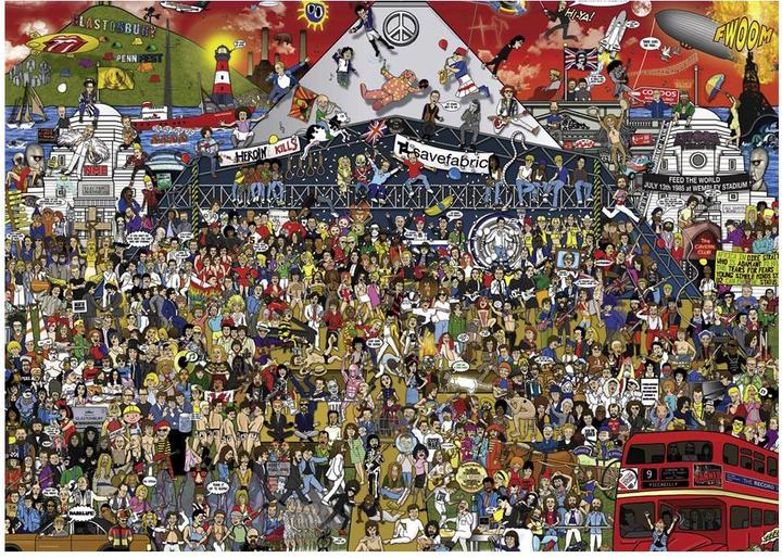 Produktbild Heye British Music History (2000 Teile)