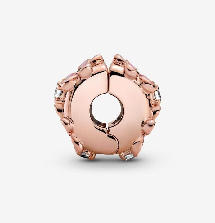 Image du produit Pandora Fleur Daisy (Métal, plaqué or rose, Émail)