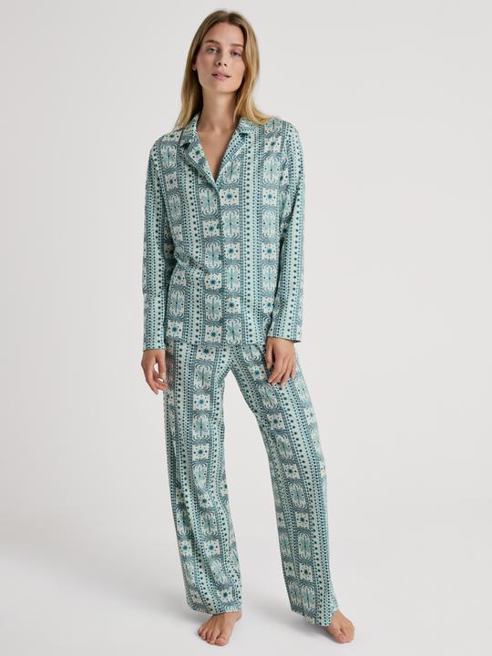 Produktbild Calida Spring Flower Dreams Pyjama, durchgeknöpft (XS)
