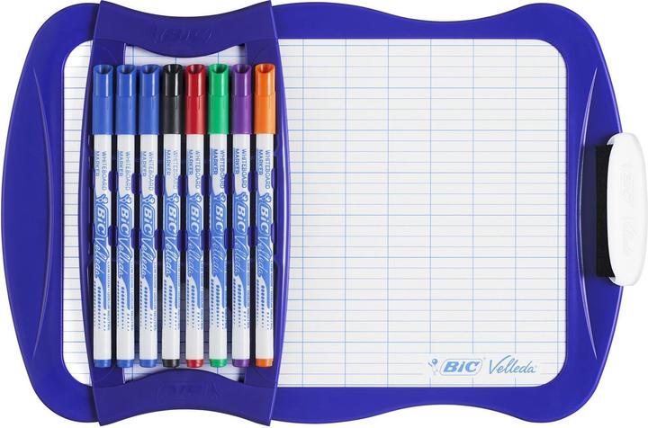 Actual product image Bic Velleda Whiteboard met 8 Markers
