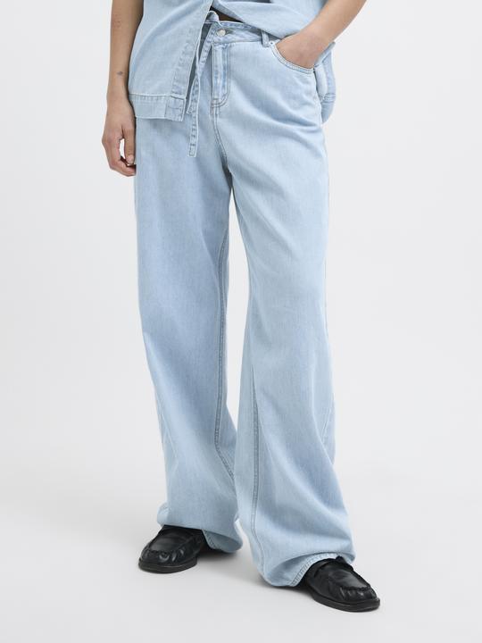 Actual product image JJXX JXSURA WIDE MW LINEN BLEND JEANS DNM Weit geschnitten (W26/L32)