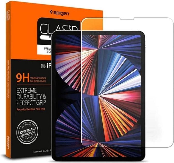 Produktbild Spigen tempered glass Glas.TR Slim for iPad Air 4 2020 / 5 2022 (1 Stück, iPad Air 2022 (5. Gen))