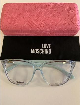 Produktbild Moschino Love MOL583 Z90 Blau Aqua 55x14x140 Vollrandig 100% Authentisch