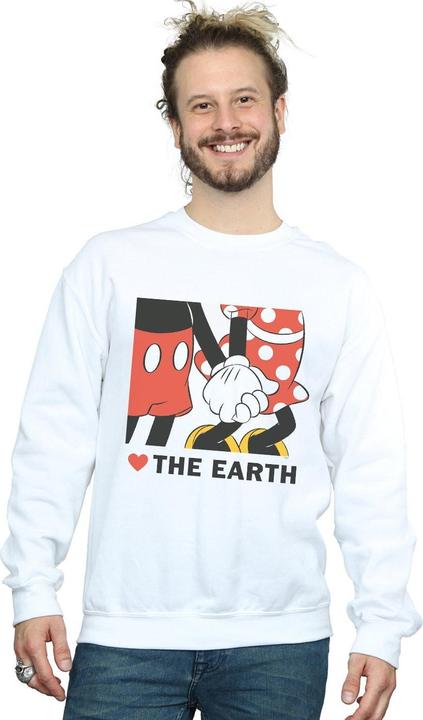Produktbild Disney Mickey Mouse Heart The Earth Sweatshirt (S)