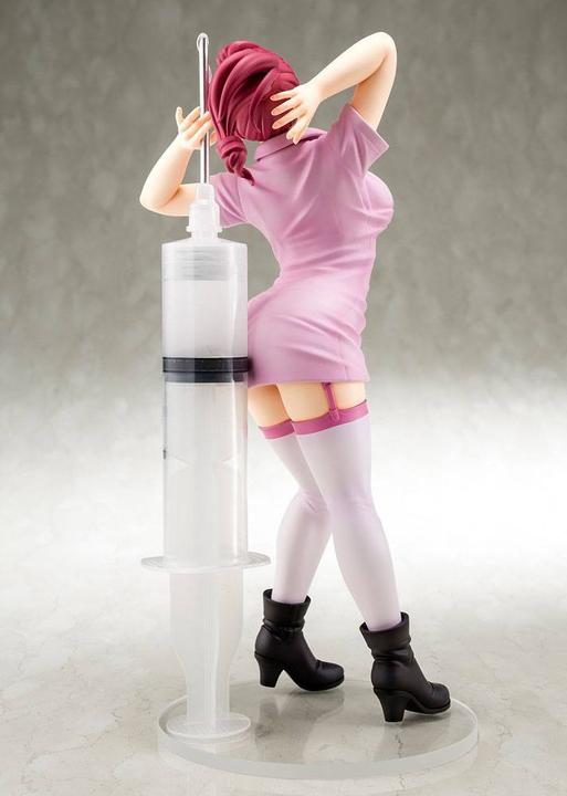 Actual product image Hakoiri Musume World's End Harem PVC Statue 1/6 Akane Ryuzoji Dress-Up Nurse 26 cm
