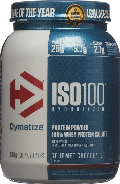 Dymatize Iso 100 (Cioccolato Gourmet, 1 pz., 900 g)