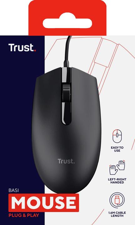Actual product image Trust Mouse Basi (Cable)